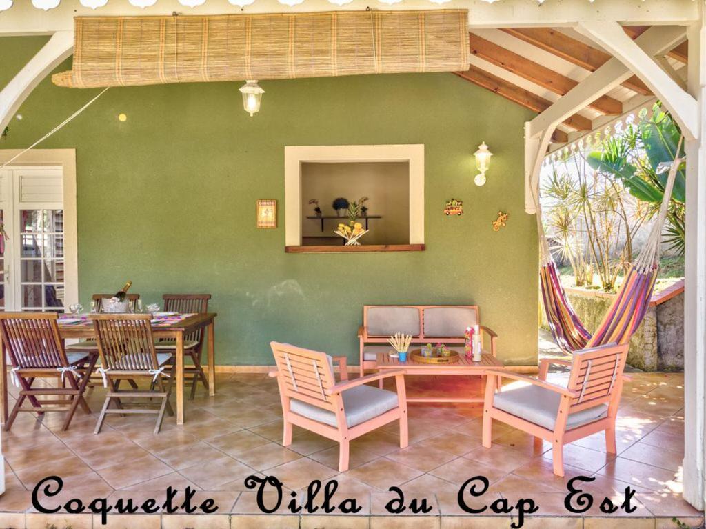 Coquette Villa Du Cap Est Le Francois Ngoại thất bức ảnh